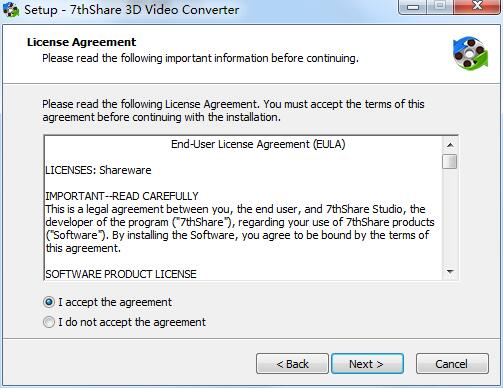 7thShare 3D Video Converter截图