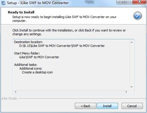 iLike SWF to MOV Converter截图
