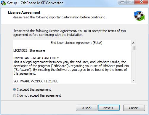 7thShare MXF Converter截图
