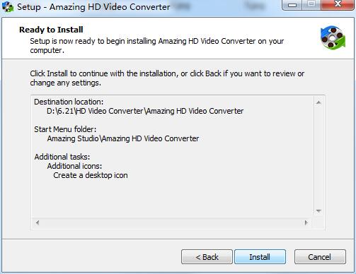 Amazing HD Video Converter截图