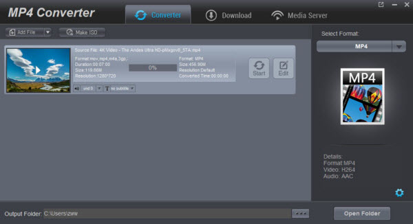 Dimo MP4 Video Converter截图