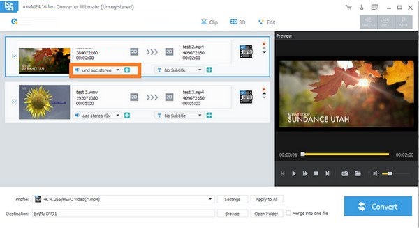 AnyMP4 Video Converter Ultimate截图