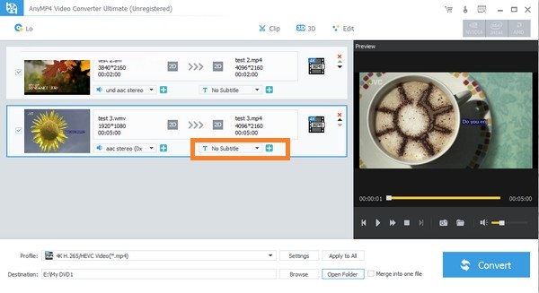 AnyMP4 Video Converter Ultimate截图
