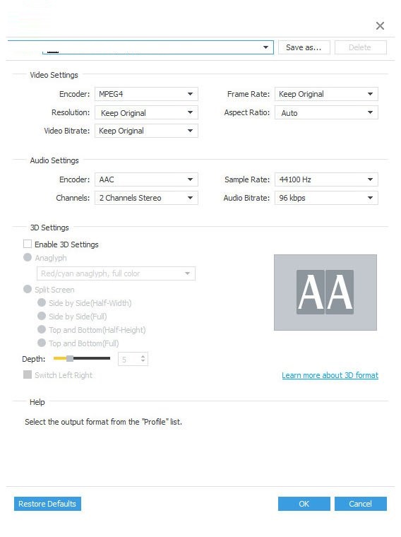AnyMP4 Video Converter Ultimate截图