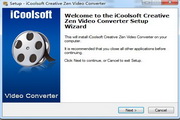 icoolsoft Creative Zen Video Converter  3.1.20