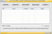 lisasoft  FLV to WMV Converter  7.48