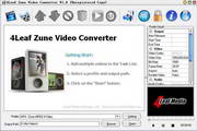 4Leaf Zune Video Converter  1.7.2
