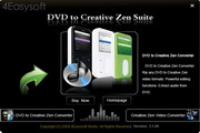 4Easysoft DVD to Creative Zen Suite  3.2.20