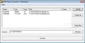 VilleMobile PSP Video Converter  1.0.0