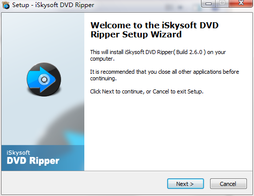 iSkysoft DVD Ripper截图