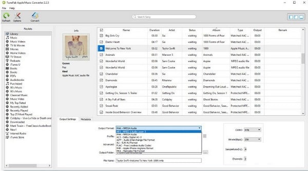 TuneFab Apple Music Converter截图