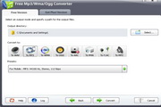 Free Mp3/Wma/Ogg Converter段首LOGO