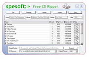 Spesoft Free CD Ripper  2.70