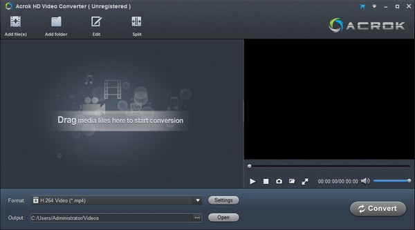 Acrok HD Video Converter截图