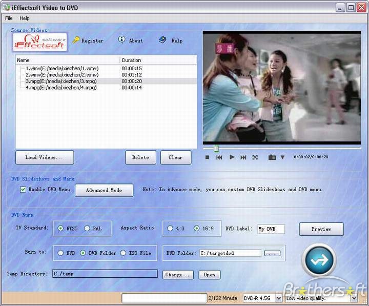 iEffectsoft Video to DVD段首LOGO