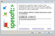 Spesoft Free Video To DVD  2.0