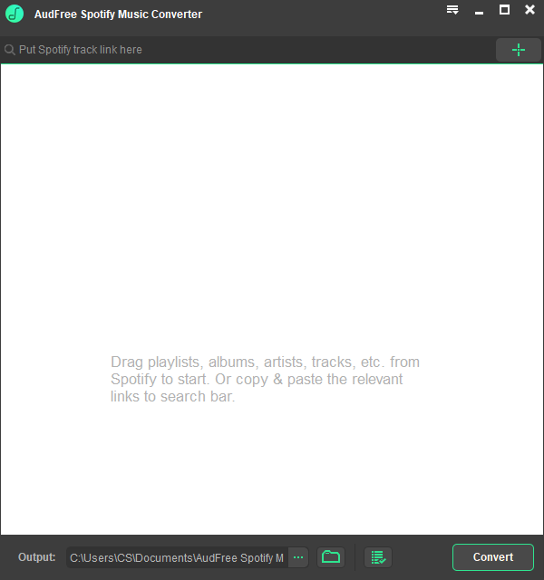 AudFree Spotify Music Converter截图
