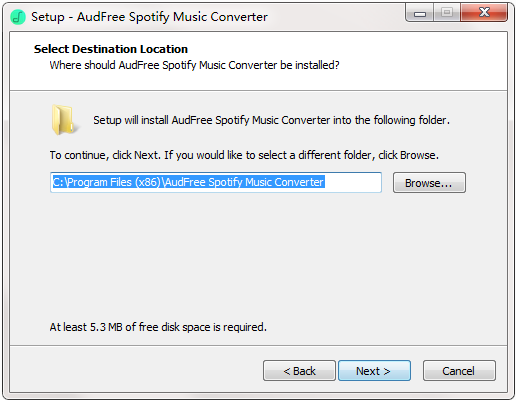 AudFree Spotify Music Converter截图