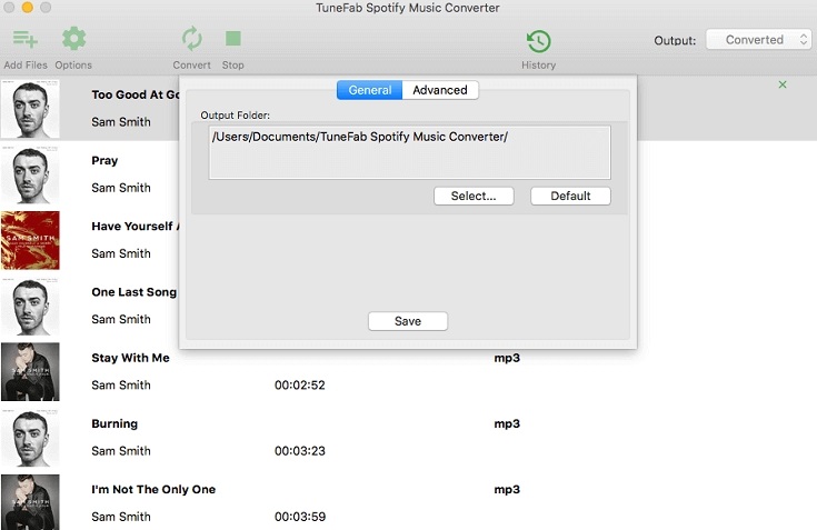TuneFab Spotify Music Converter截图